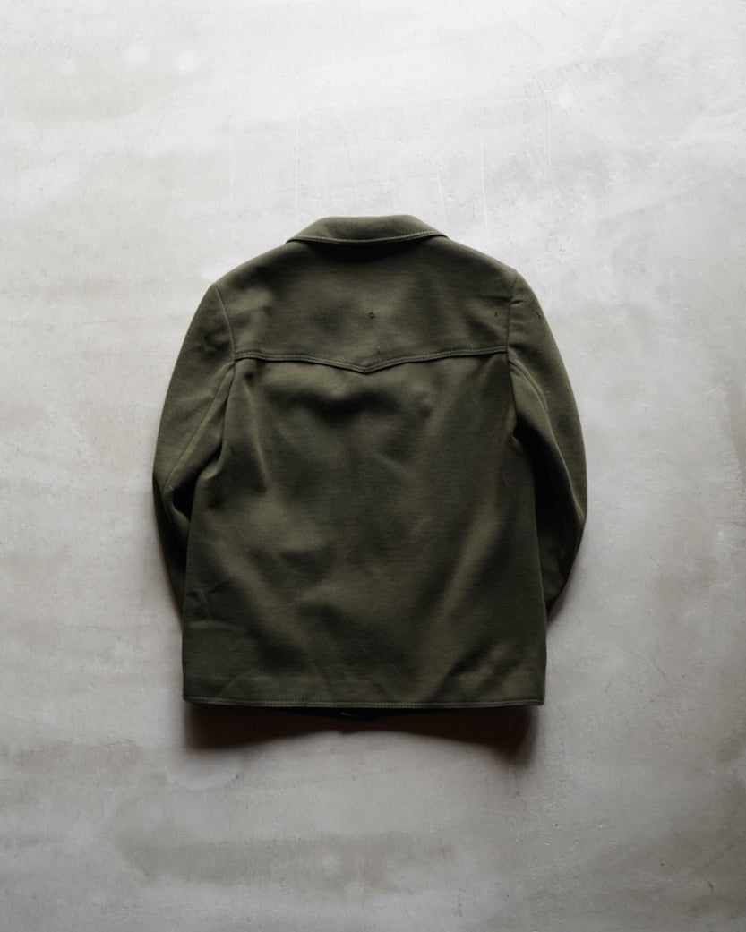 vintage switching swede design 2pocket jacket