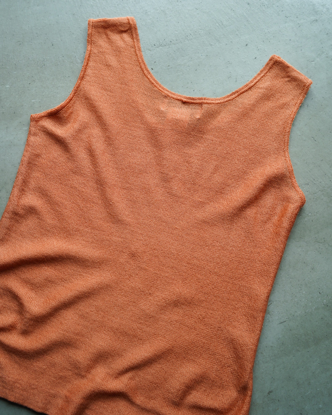 summer knit tank top