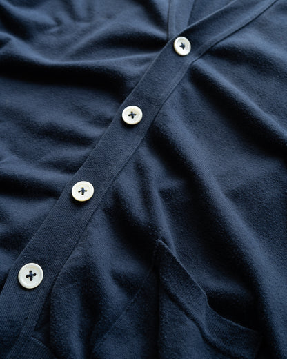 Ralph Lauren cotton design cardigan "made in Great Britain"