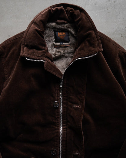 MCM Corduroy Hunting velour Coat