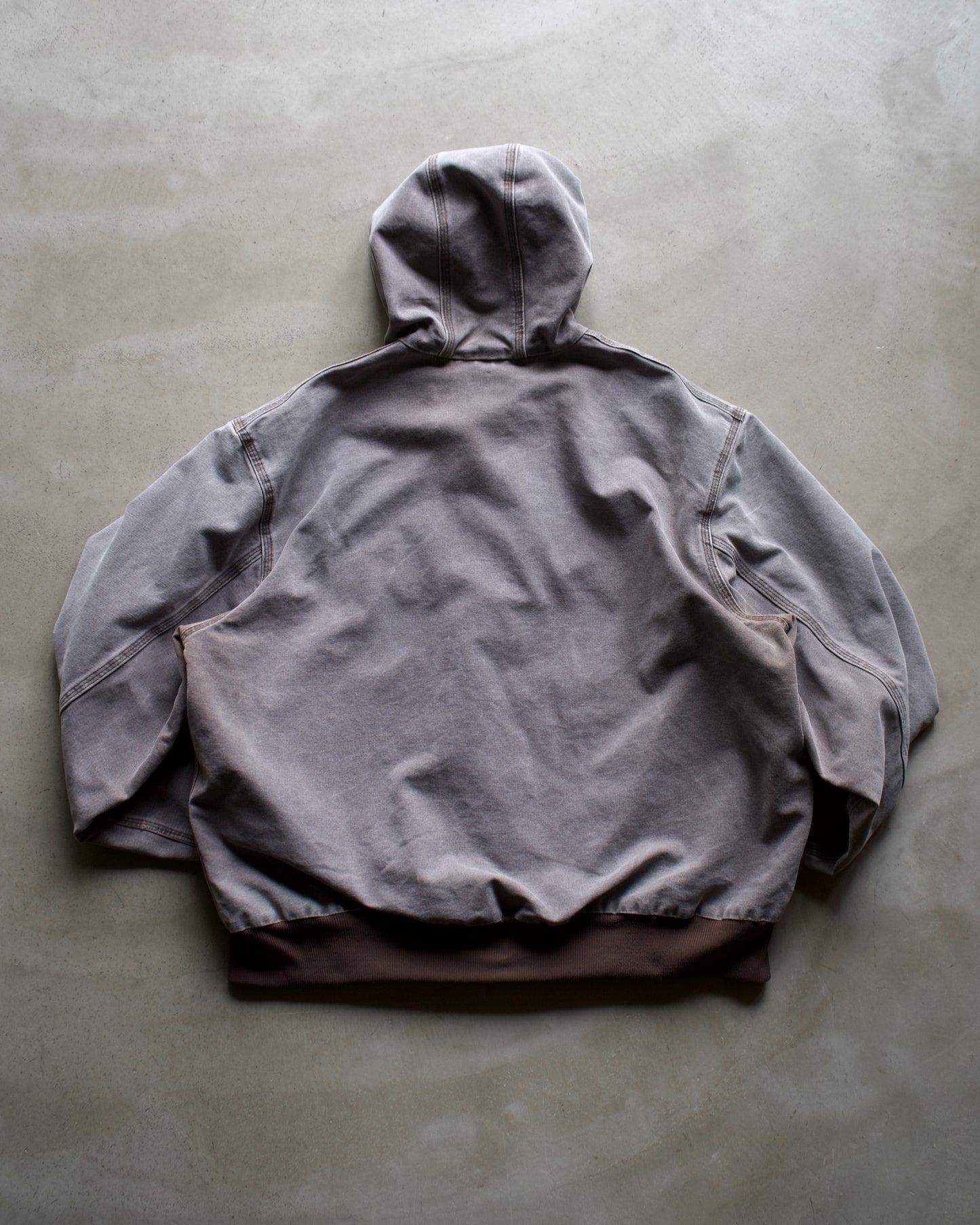 Carhatt Faded Destroyed Active Parka Jacket