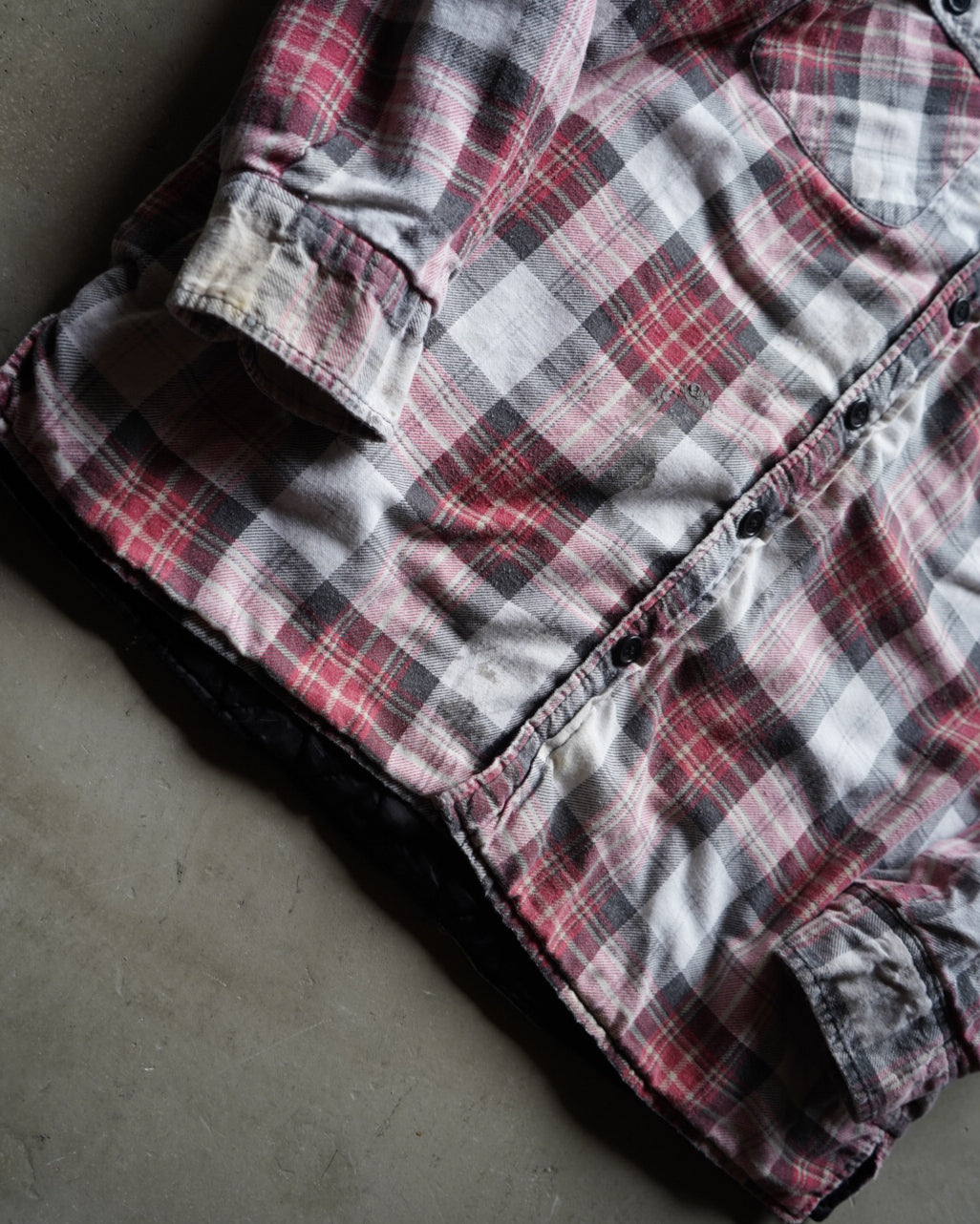 90s OZARK TRAIL docking foodie check shirt jacket