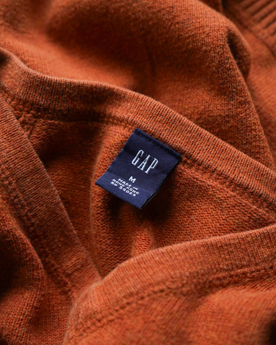 GAP cotton wool v neck knit