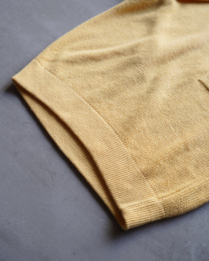 v neck design cotton acryl knit sweater