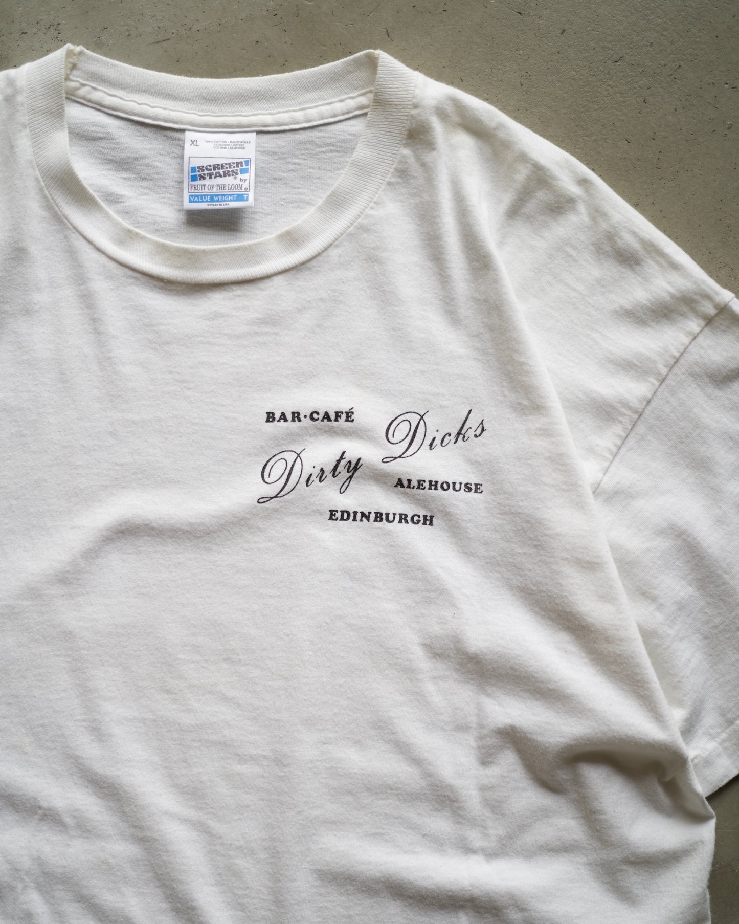 90's "Dirty Dick’s"  Message tee