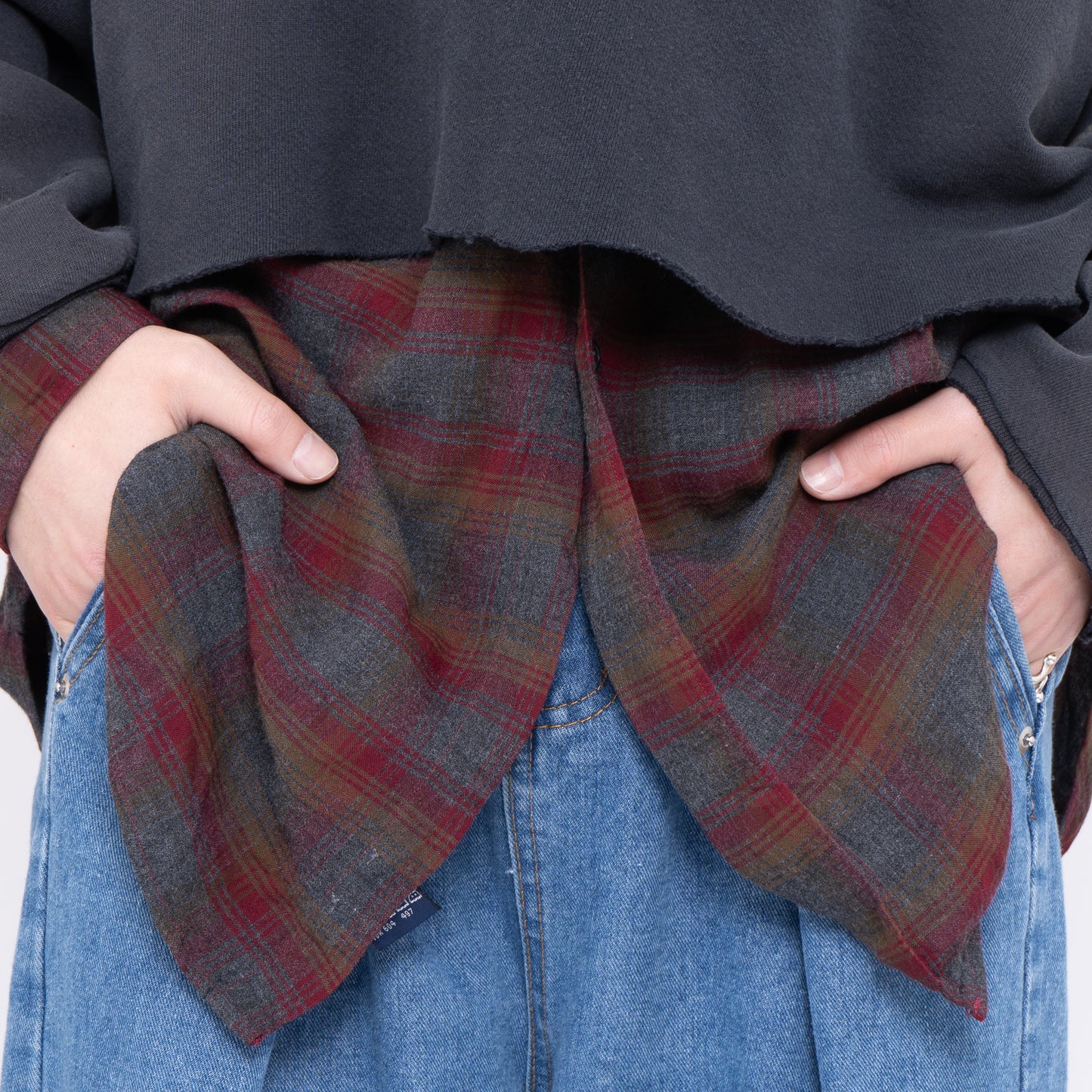 NAUTICA check rayon shirts