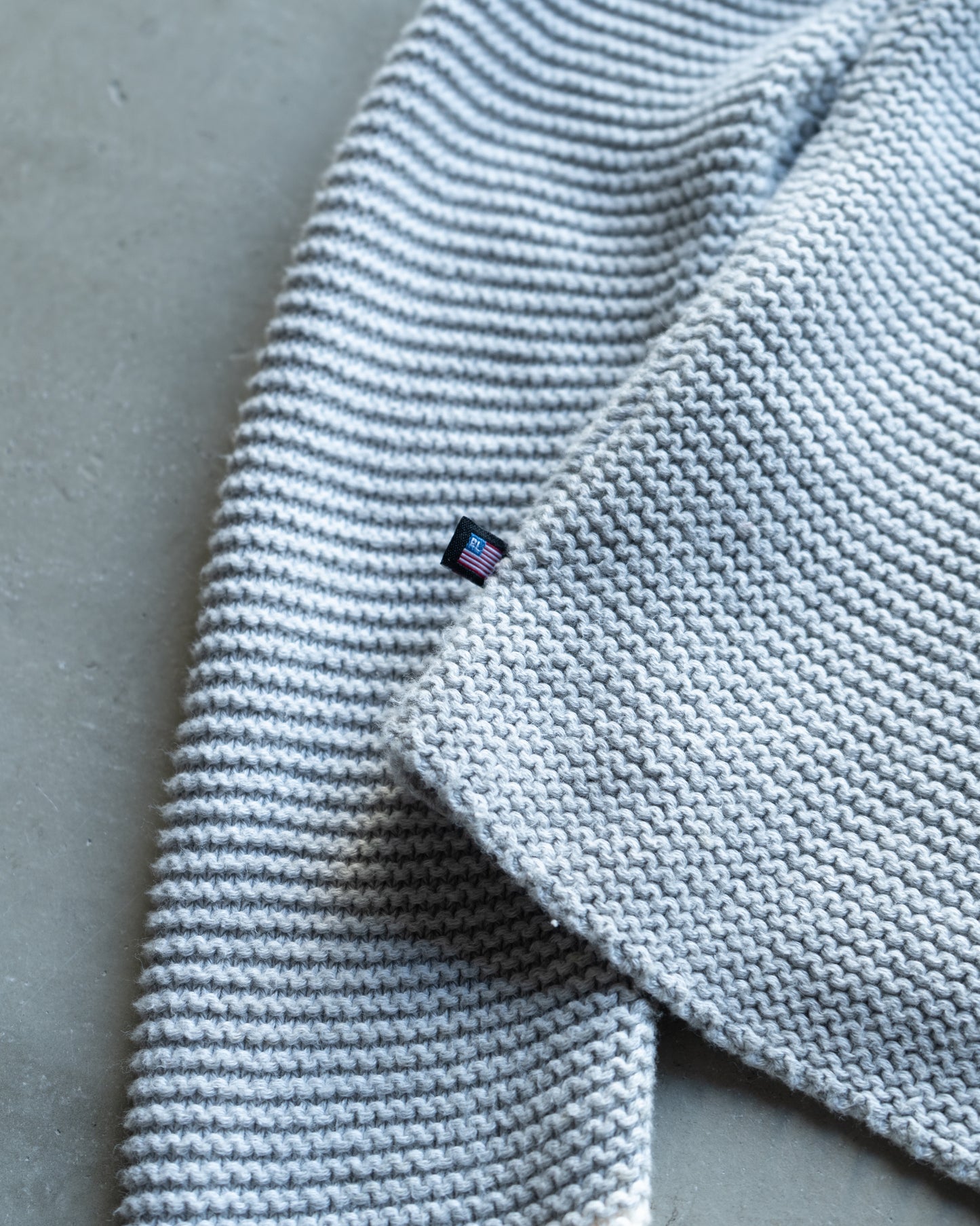 "ladies"POLO JEANS cotton design snap button cardigan