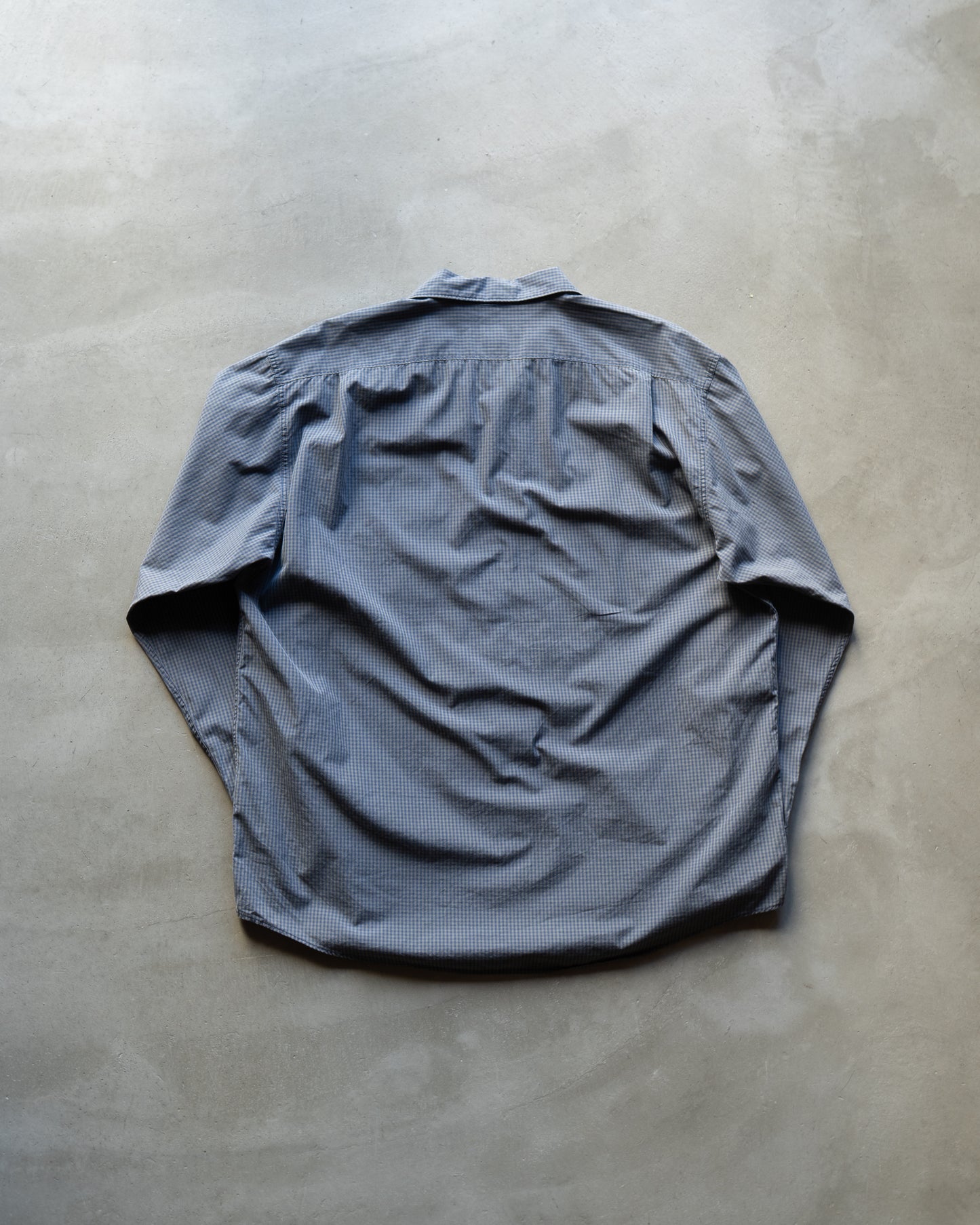 Eddie Bauer Open collar cotton check shirts