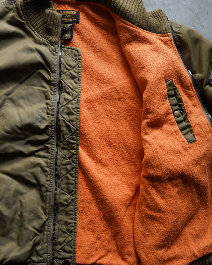 polo jeans company MA-1bomber type jacket