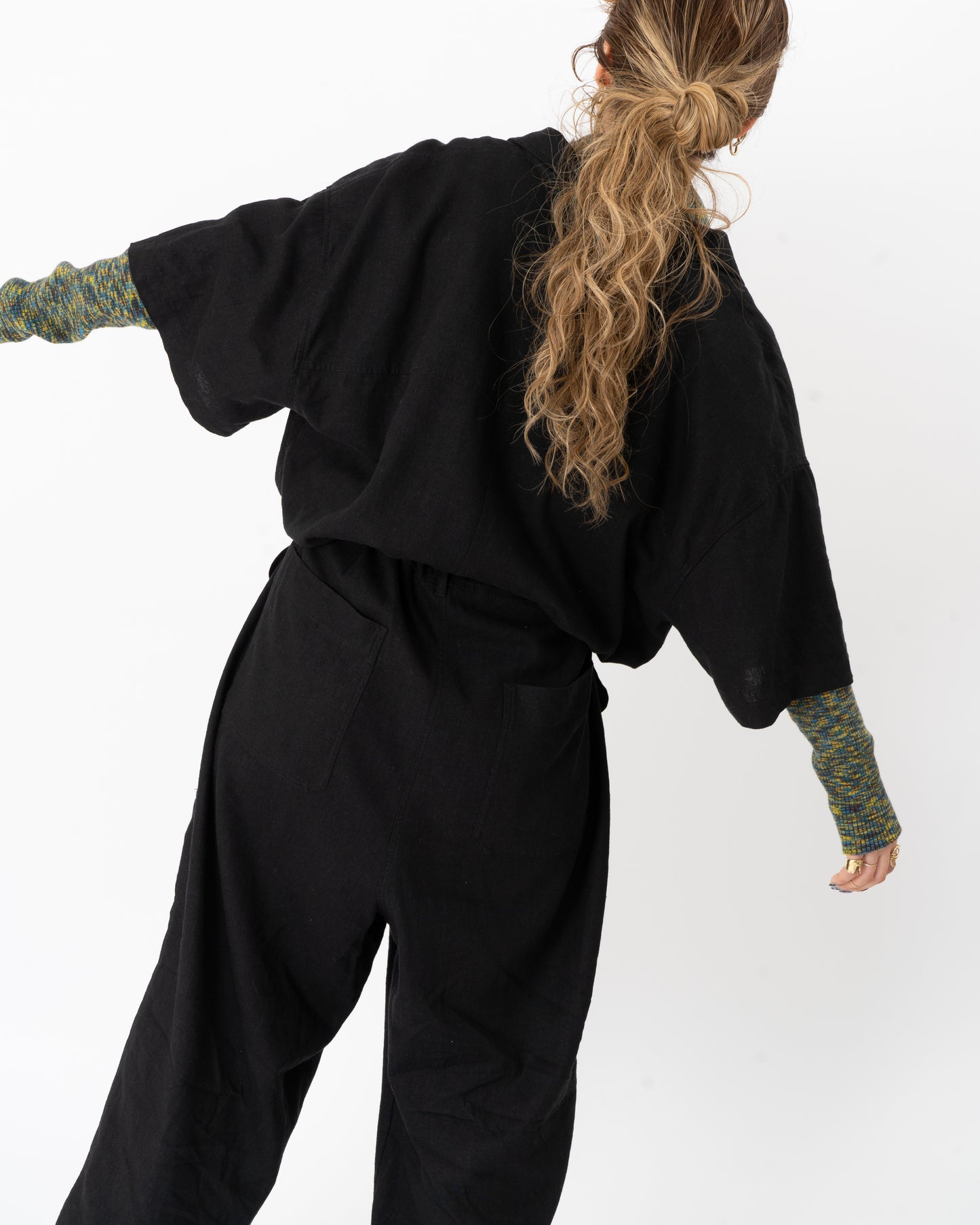 linen viscose tailored design s/s all in one