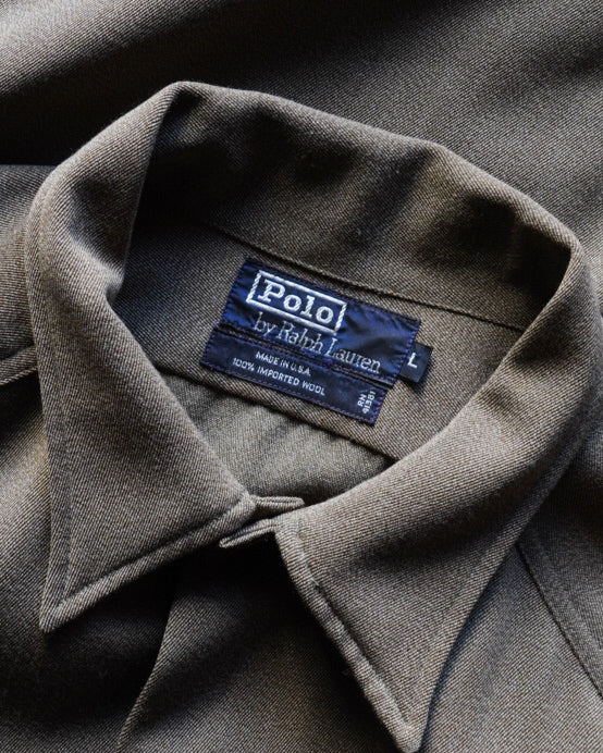 POLO Ralph Lauren  wool Dual Chest Pocket Design shirt