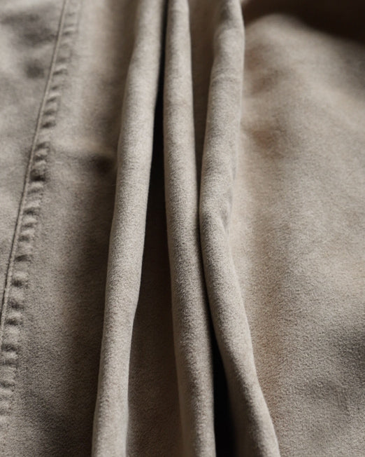 fake suède 2 Pockets design shirt