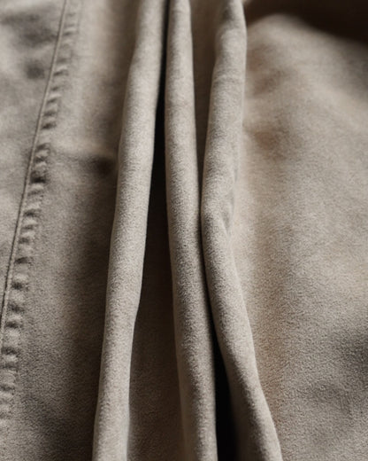 fake suède 2 Pockets design shirt