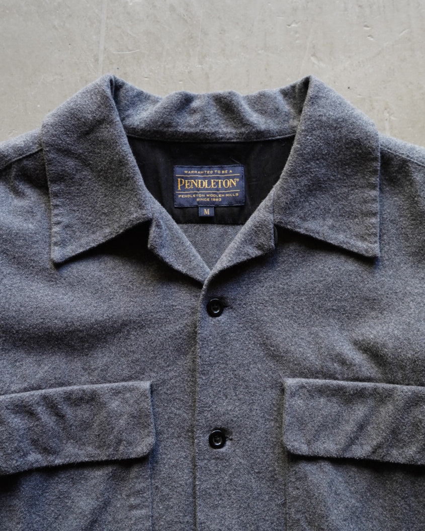 PENDLETON cotton open collar design shirt