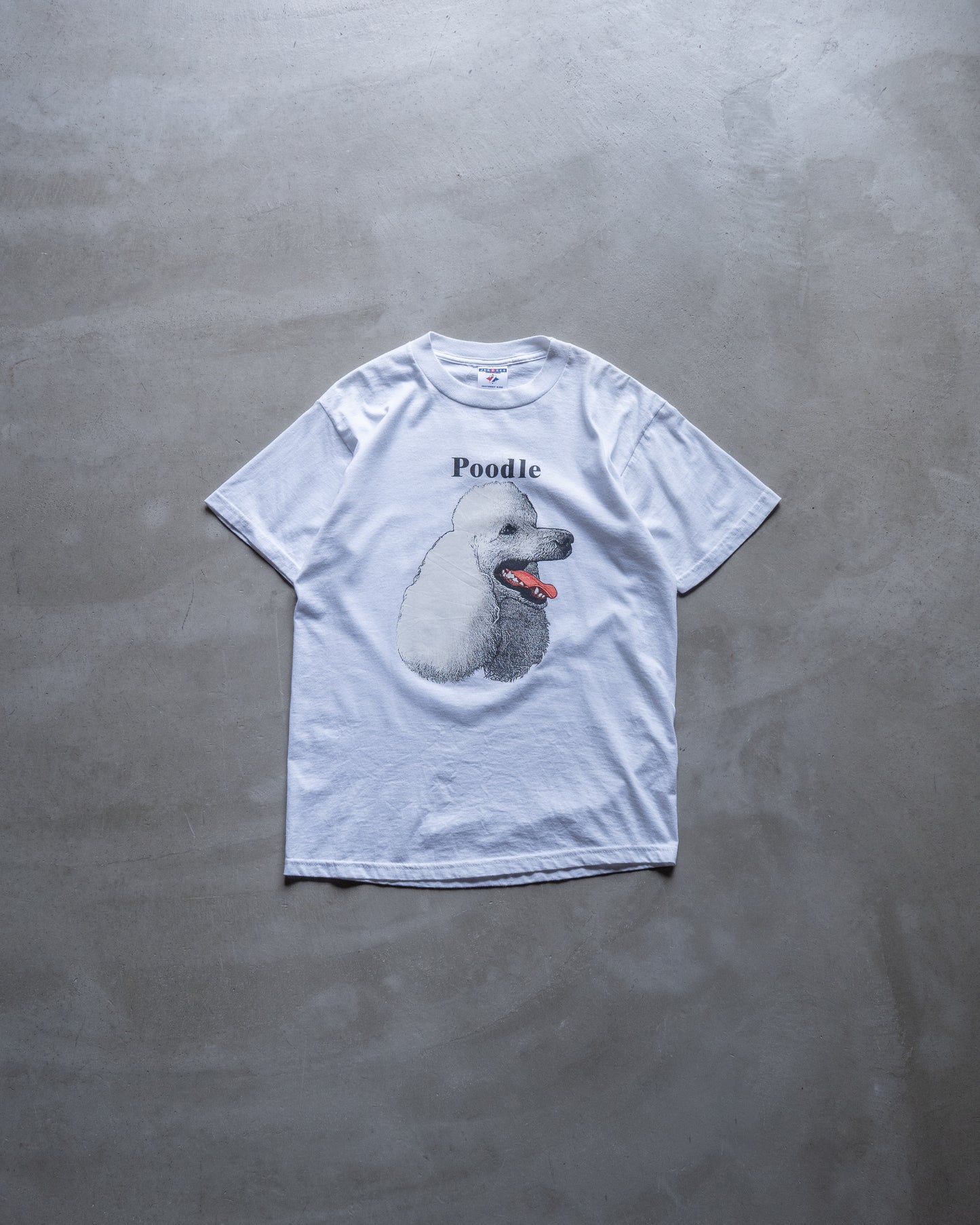 "Poodle" animal design tee