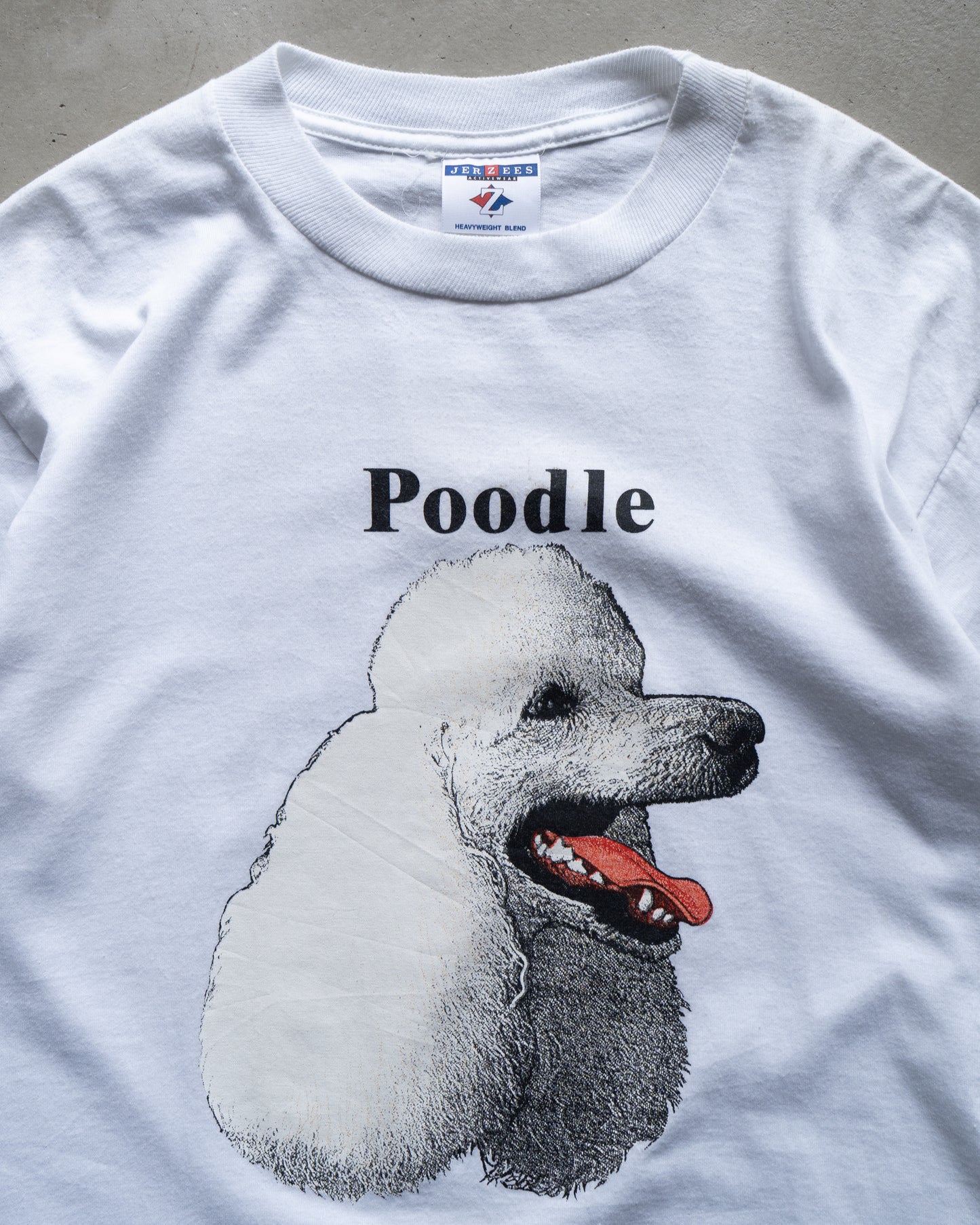 "Poodle" animal design tee