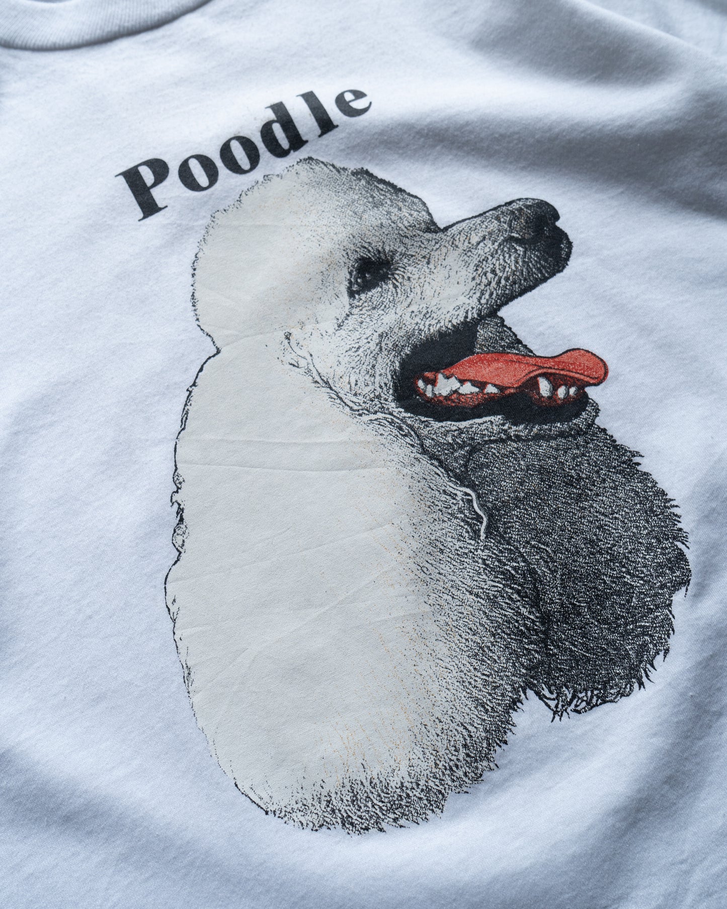 "Poodle" animal design tee