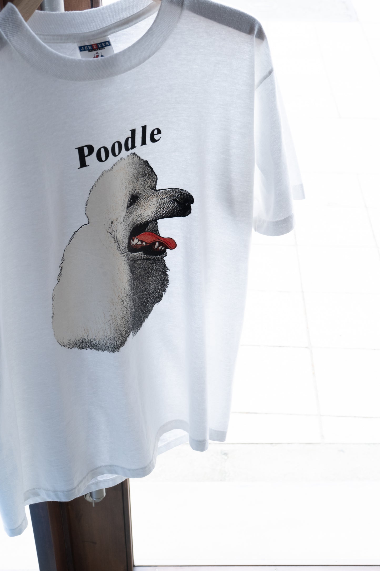 "Poodle" animal design tee