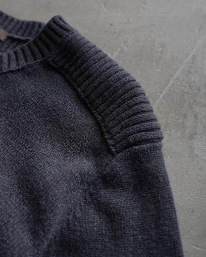 DOCKRS v neck cotton knit  sweater