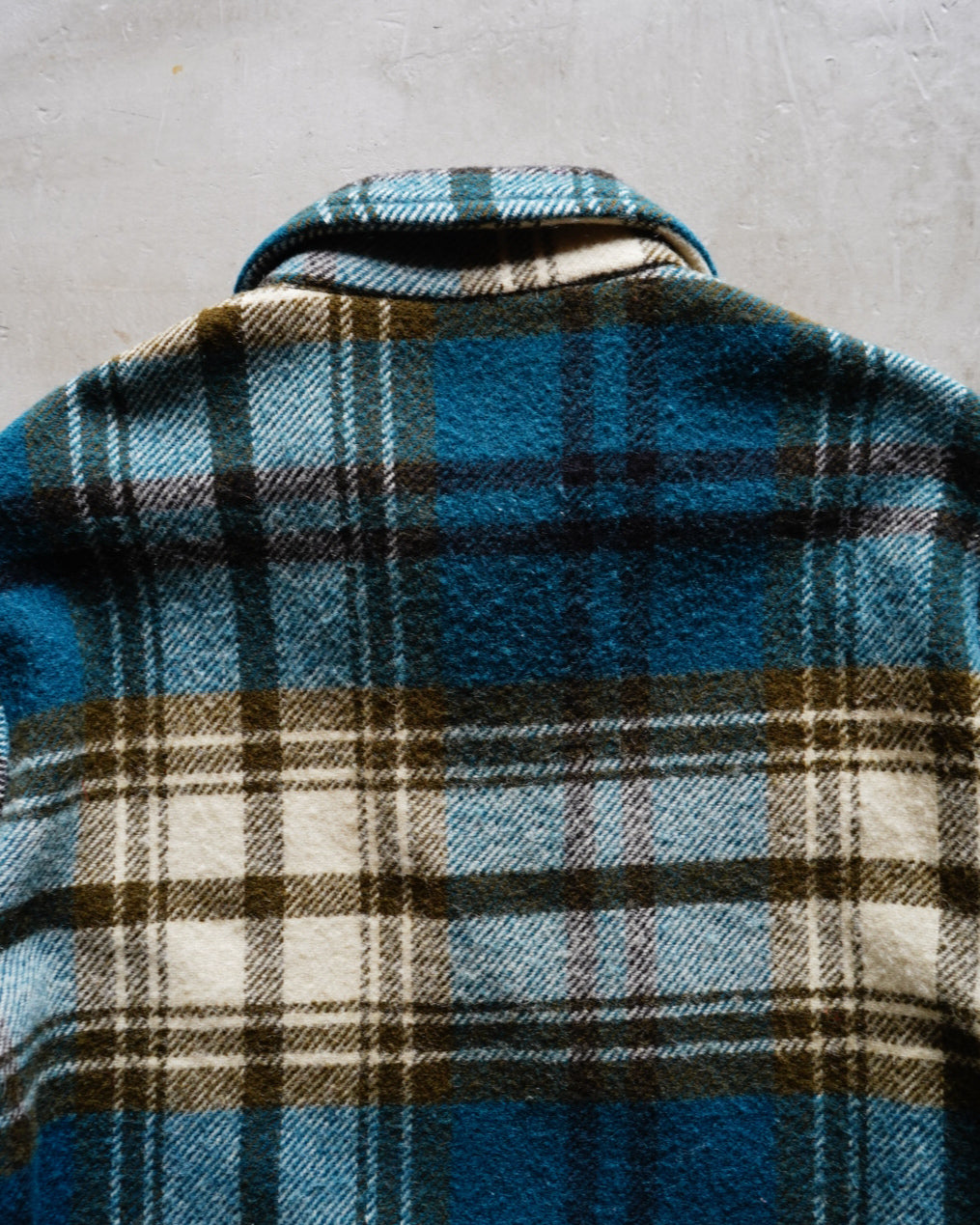 YAVITZ Half-zip pullover flannel shirt jacket