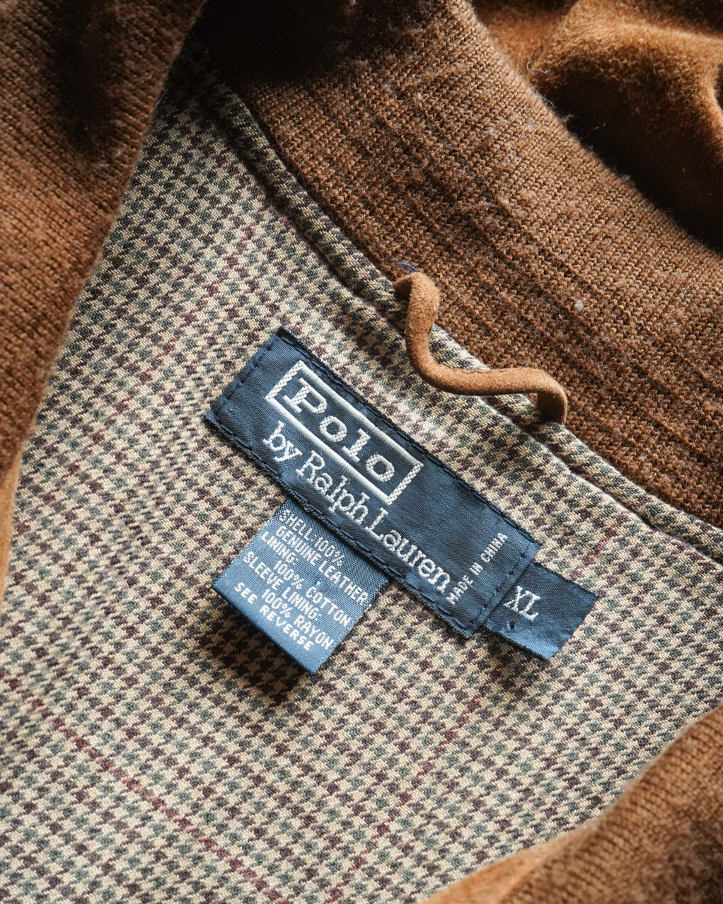 90s Ralph Lauren Suede Harrington Jacket