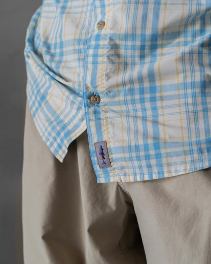Patagonia plaid check pattern "Sun Stretch Long sleeve shirt"