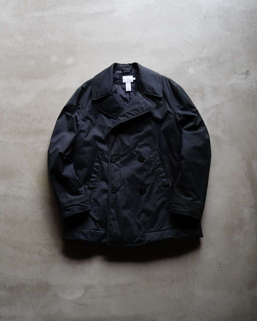 Calvin Klein cotton nylon double-breasted jacket