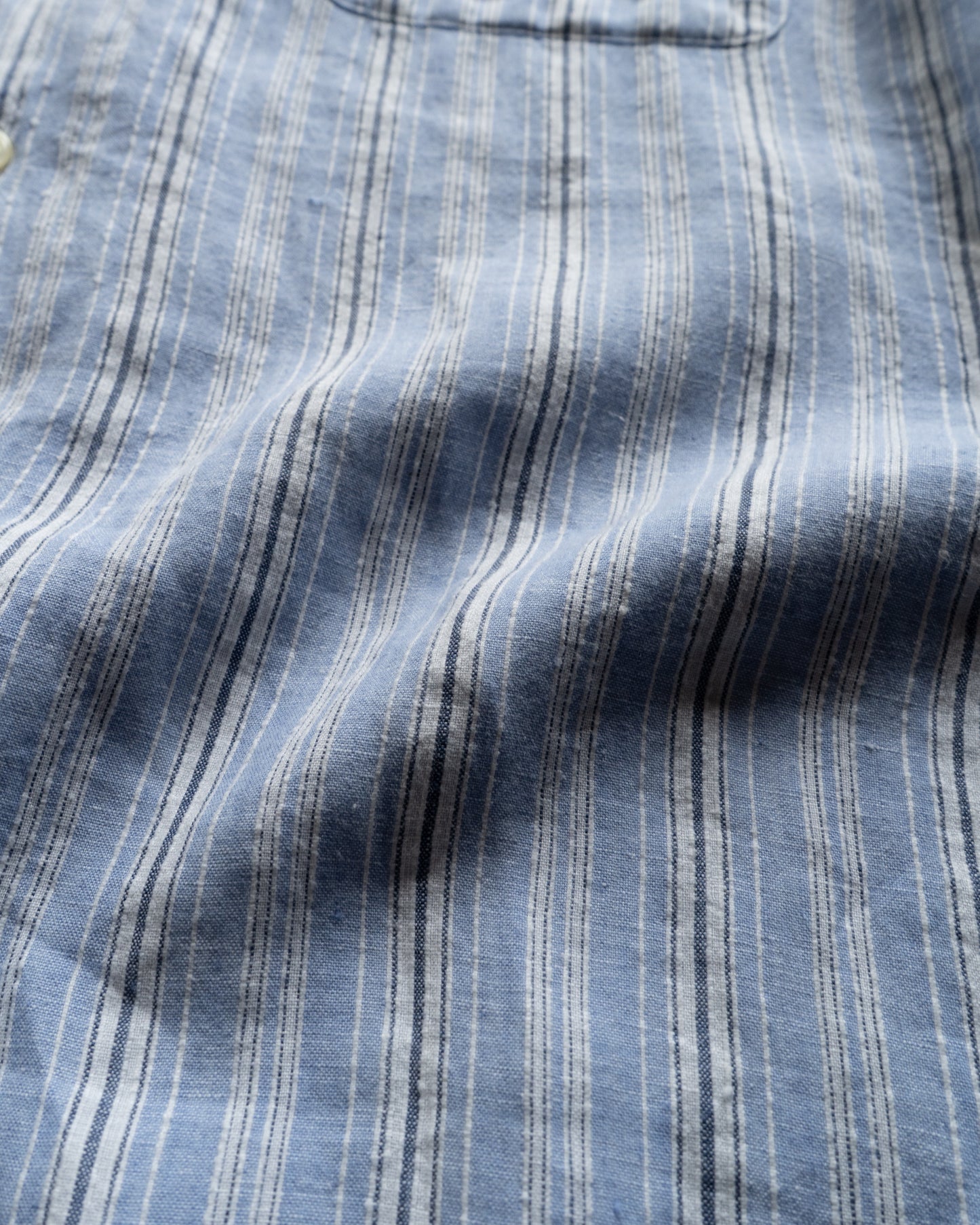 Ralph Lauren "Caldwell" linen open collar shirts