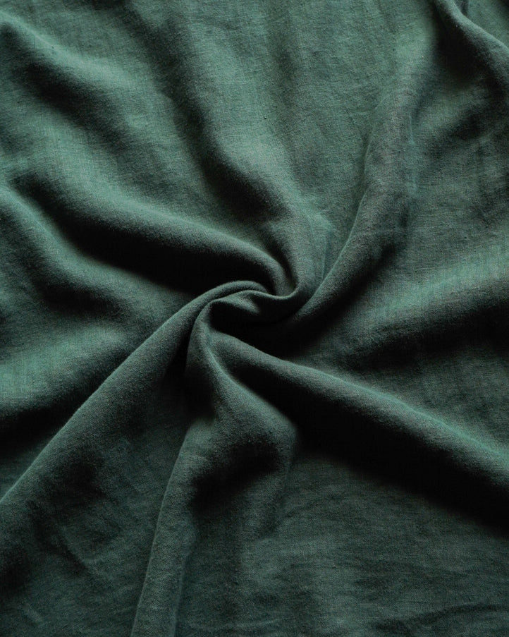 Linen L/S over shirt green color