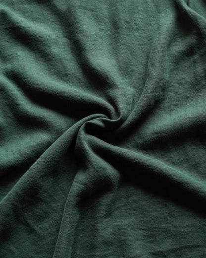 Linen L/S over shirt green color