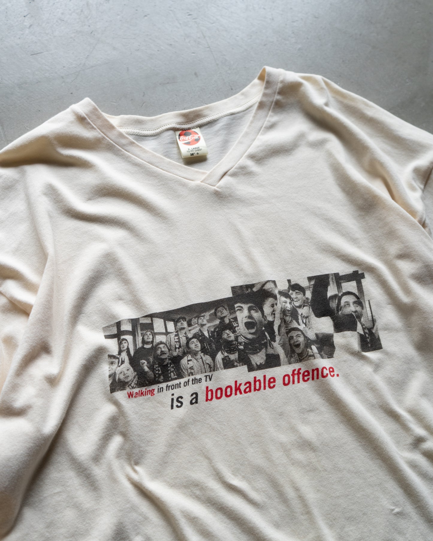 96's coca cola advertising tee