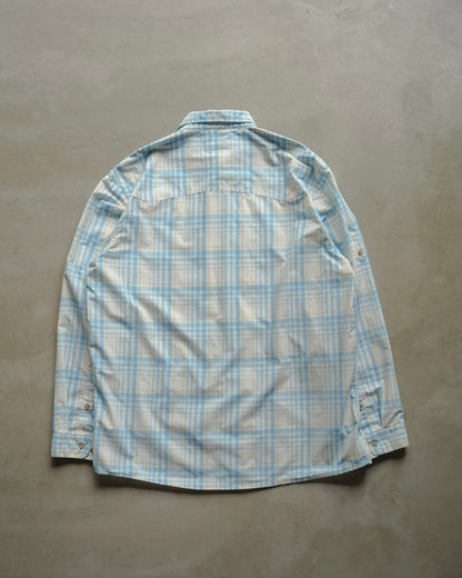 Patagonia plaid check pattern "Sun Stretch Long sleeve shirt"