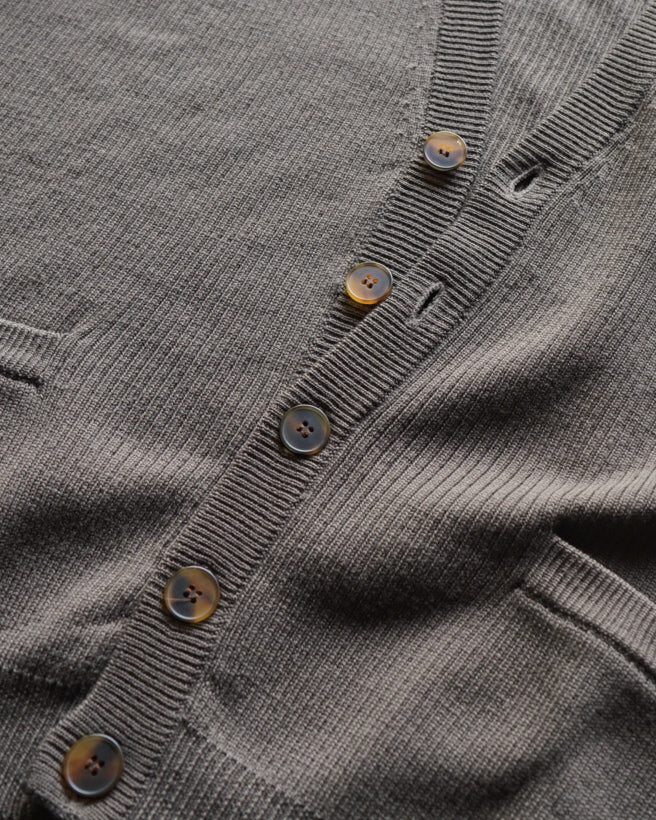 GIORGIO ARMANI wool knit cardigan