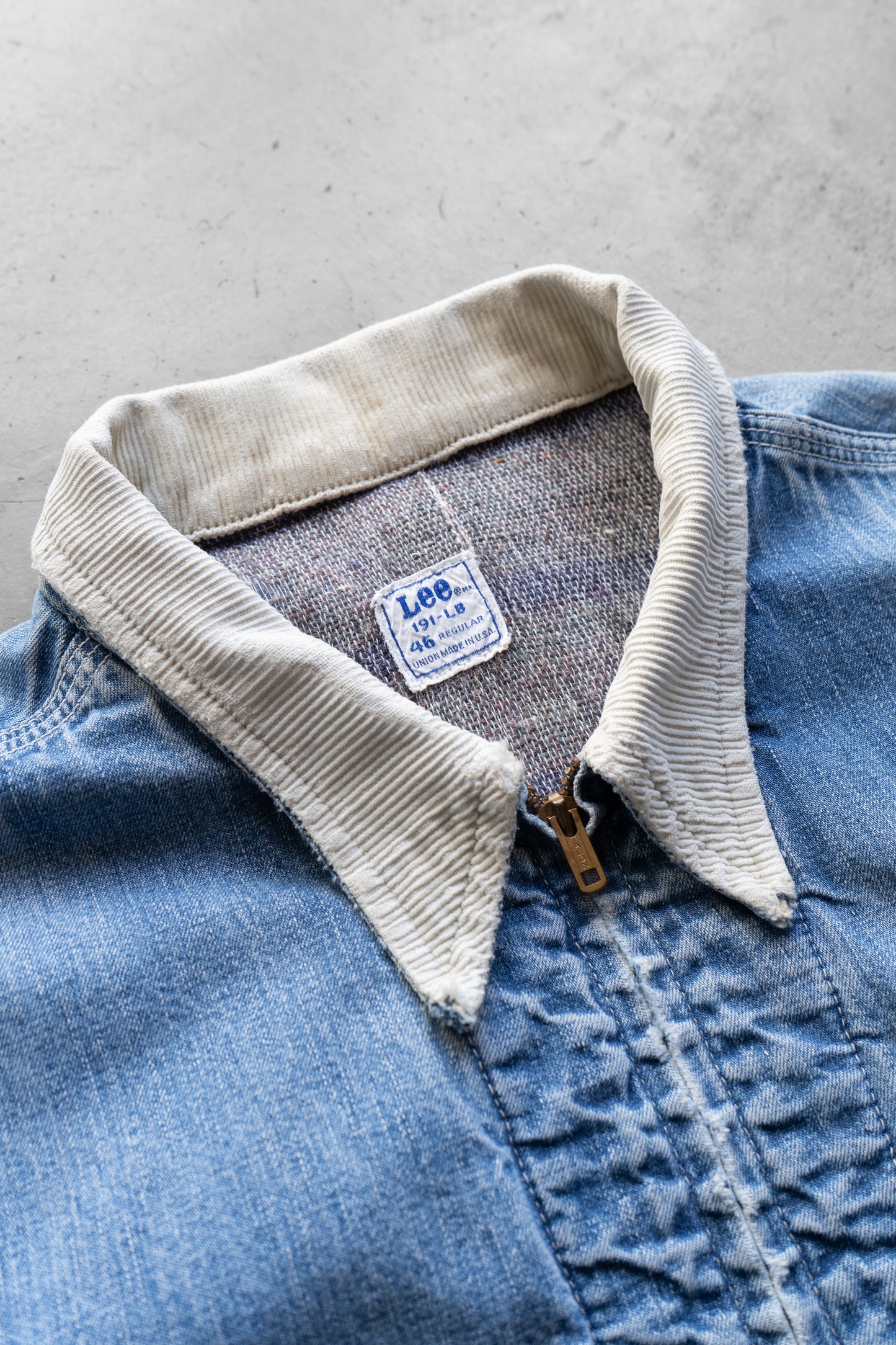 60'〜70's Lee 191-lb denim jacket