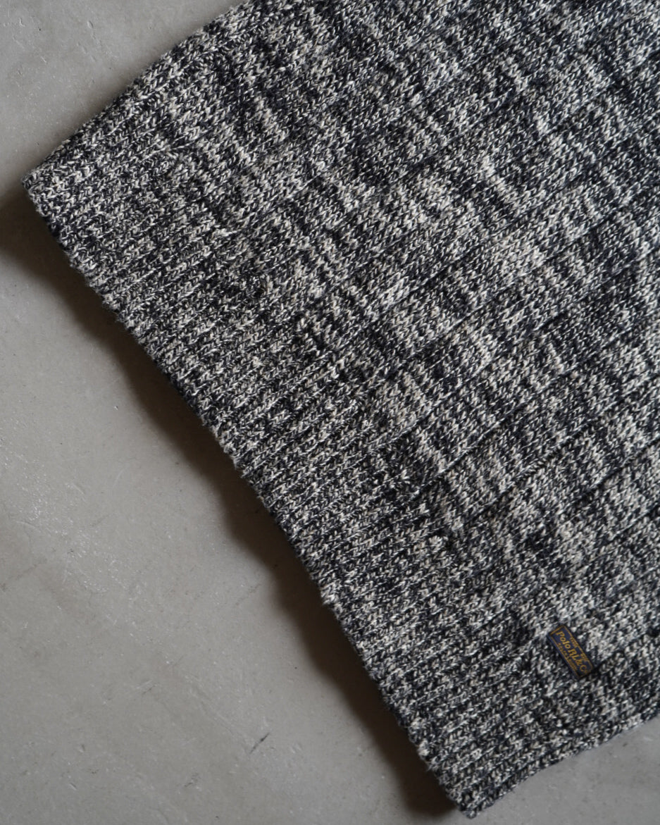 90s-00s Polo Ralph Lauren marble cable knit sweater