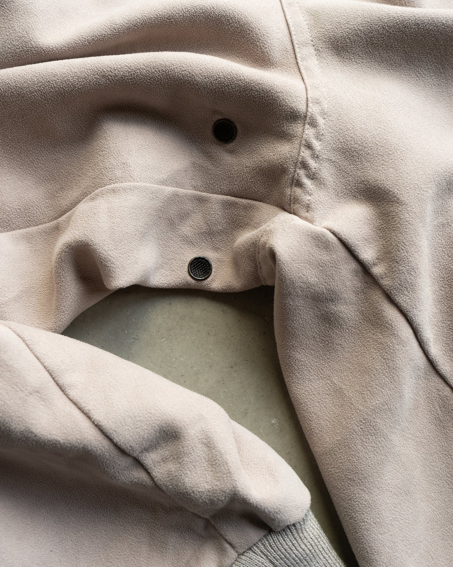 90's Nicklaus fake leather pullover