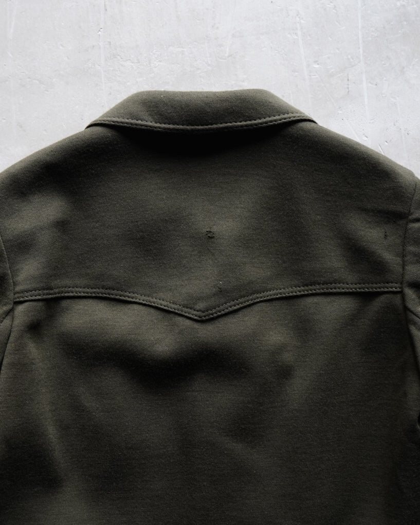 vintage switching swede design 2pocket jacket