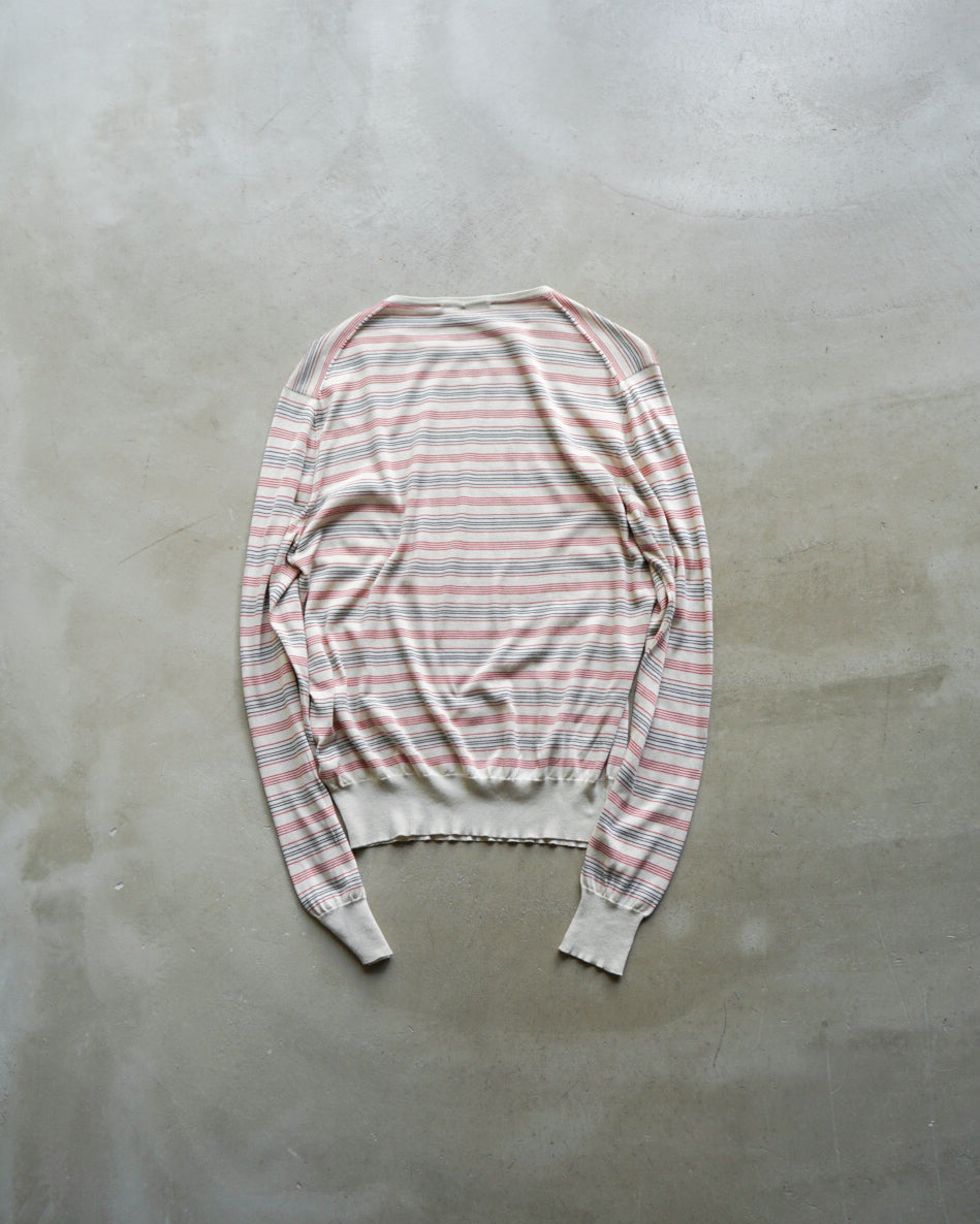 PRADA silk border knit