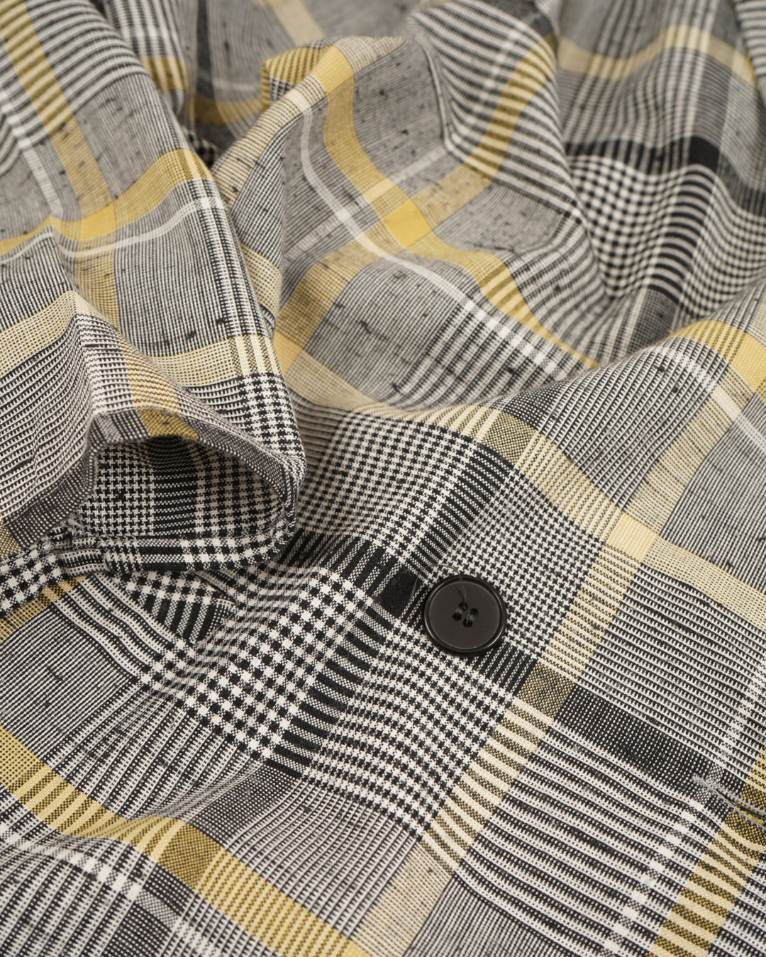 POLYESTER / VISCOSE check tailored jacket