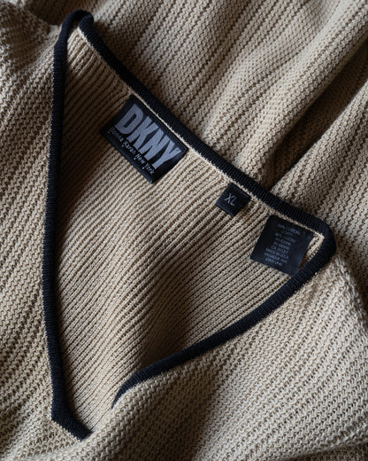 DKNY cotton rayon vest