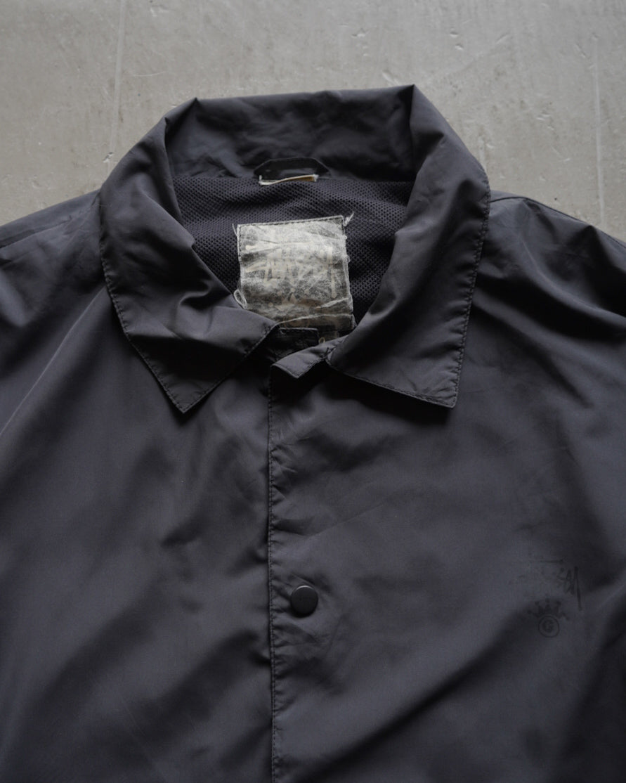 old stussy nylon coach jacket