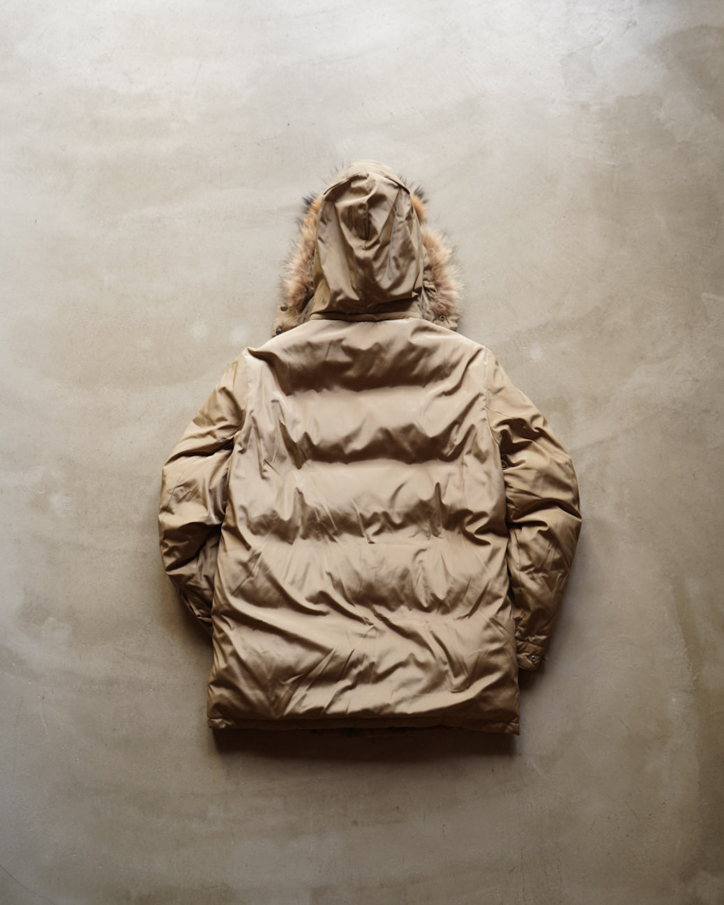 Calvin Klein Faux Fur Trim Down Parka