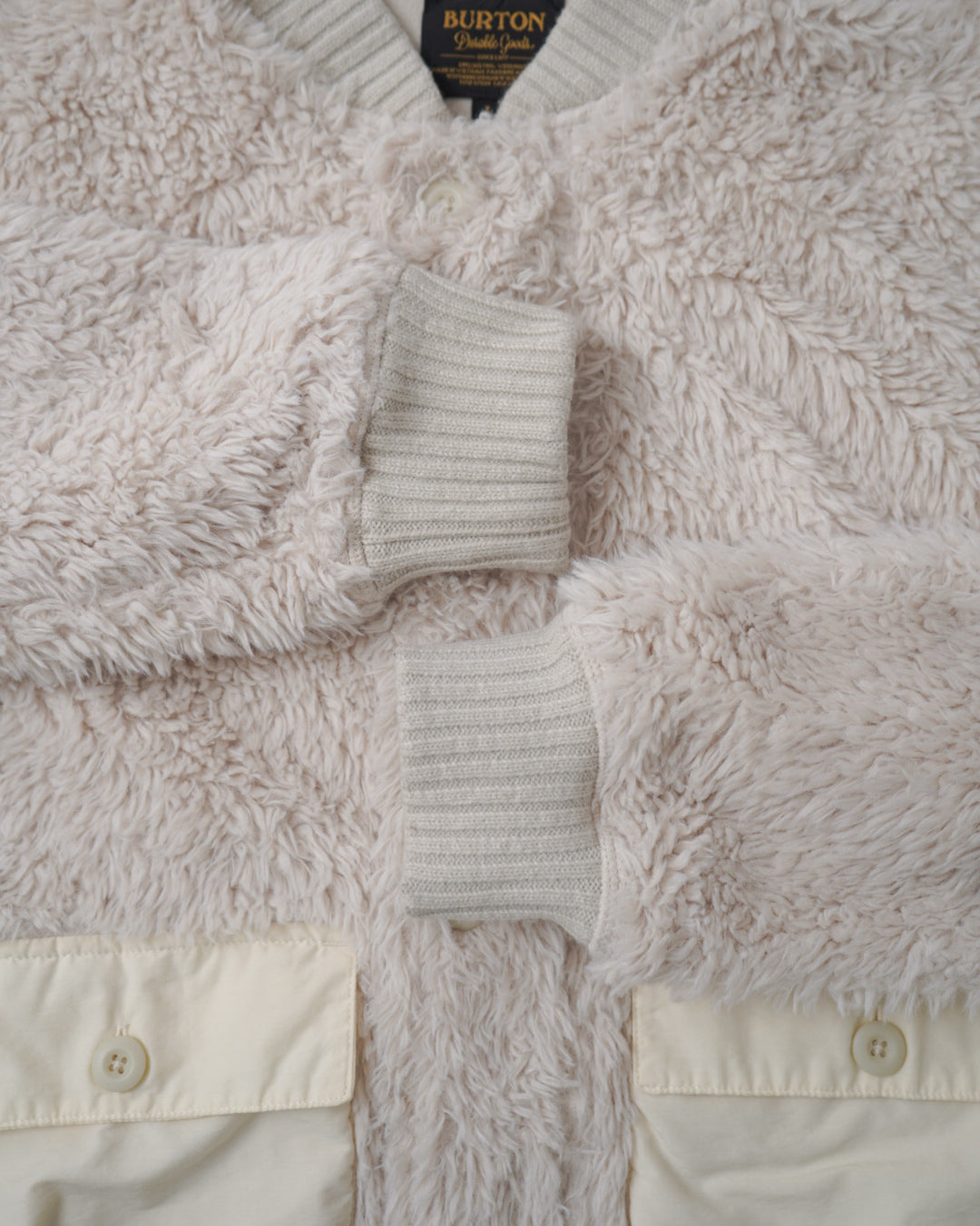 BURTON× DOUBLE GOODS switching design boa jacket