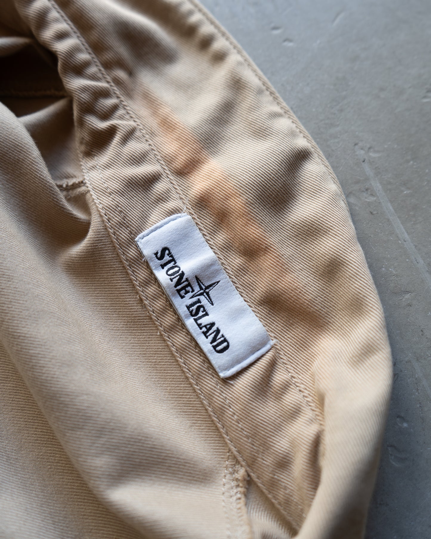 STONE ISLAND double zip work jacket