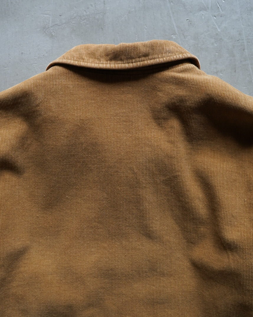 80s Corduroy padded jacket