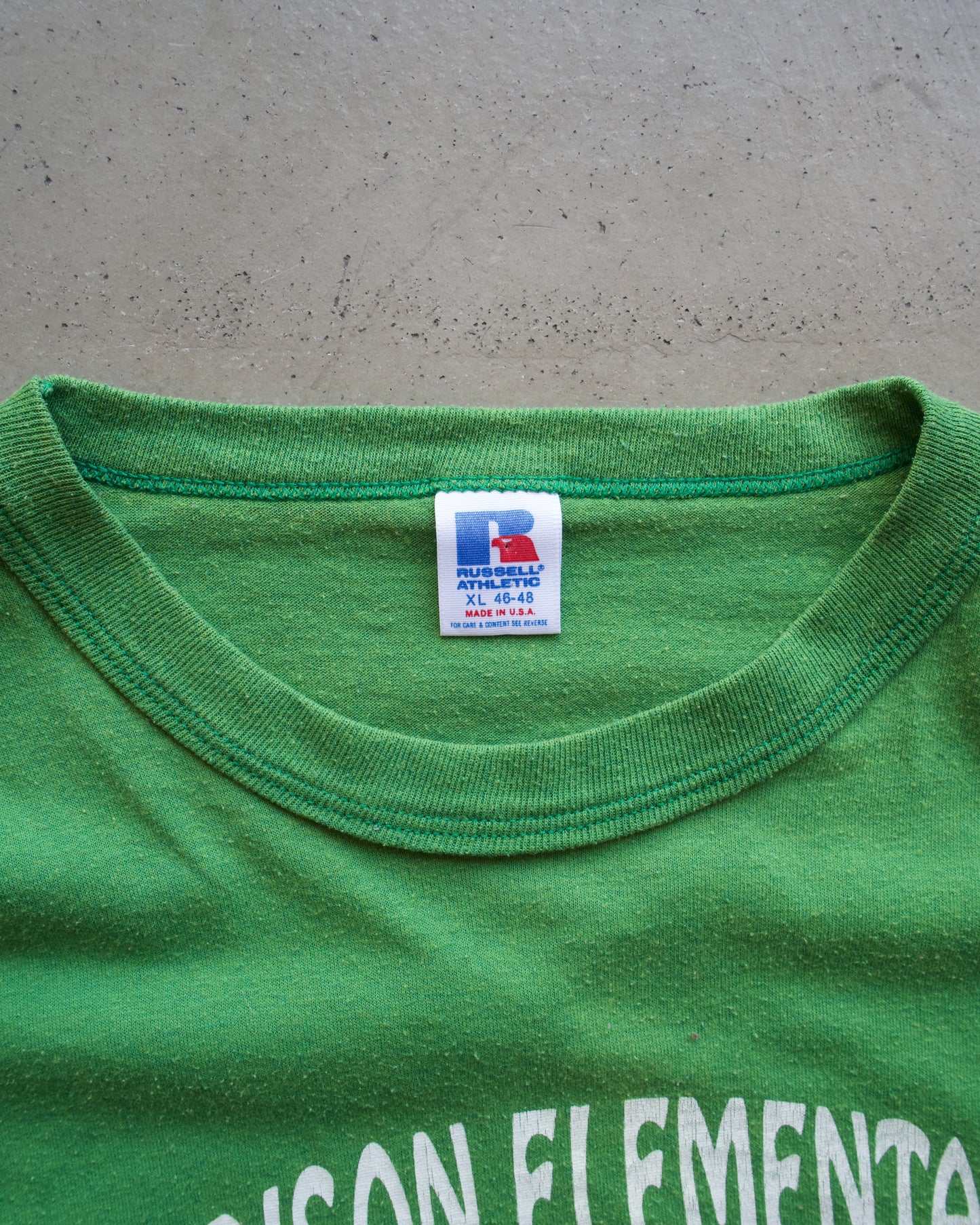 90's Russell college Design tee