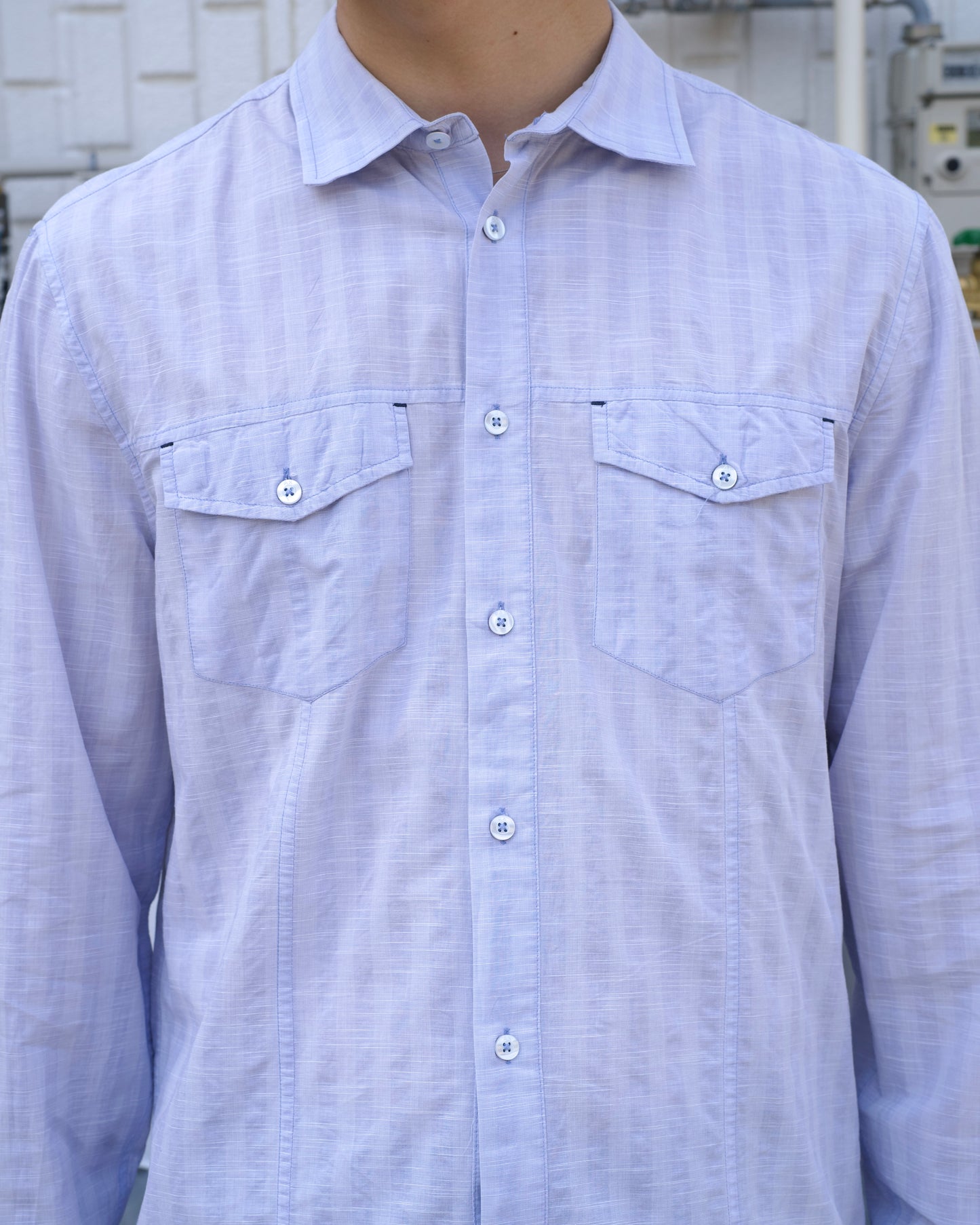 Armani Exchange thin cotton design shirts
