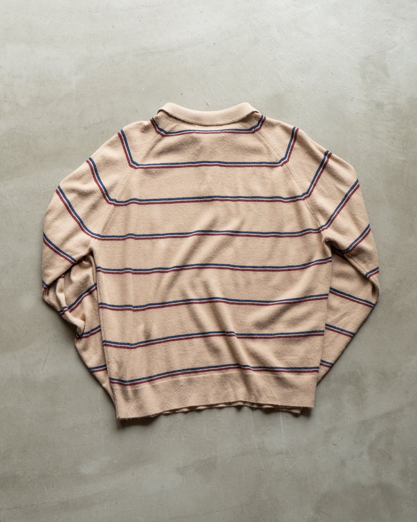 Christian Dior acrylic wool polo knit