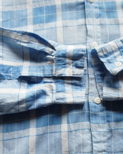 UOMO MODA check design shirt