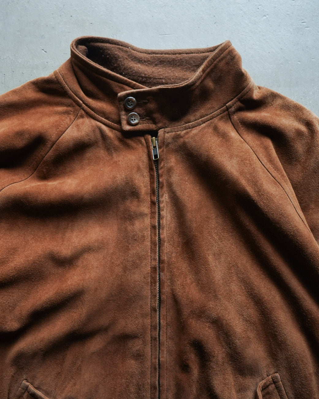 90s Ralph Lauren Suede Harrington Jacket